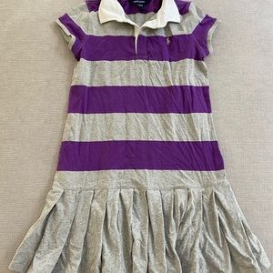 Ralph Lauren dress purple/ gray